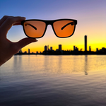 Yellowfin Polarised Square Fishing Sunglasses with Green Mirror Lens